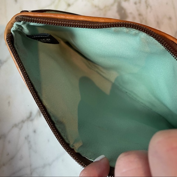 🐠RARE COACH Fish Coral Wristlet Clutch in Teal - Picture 9 of 11